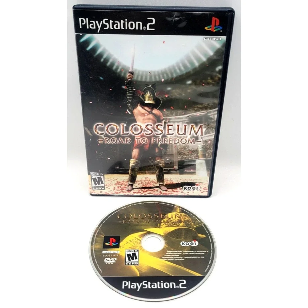 Colosseum Road To Freedom Sony PlayStation 2 PS2 GAME & CASE